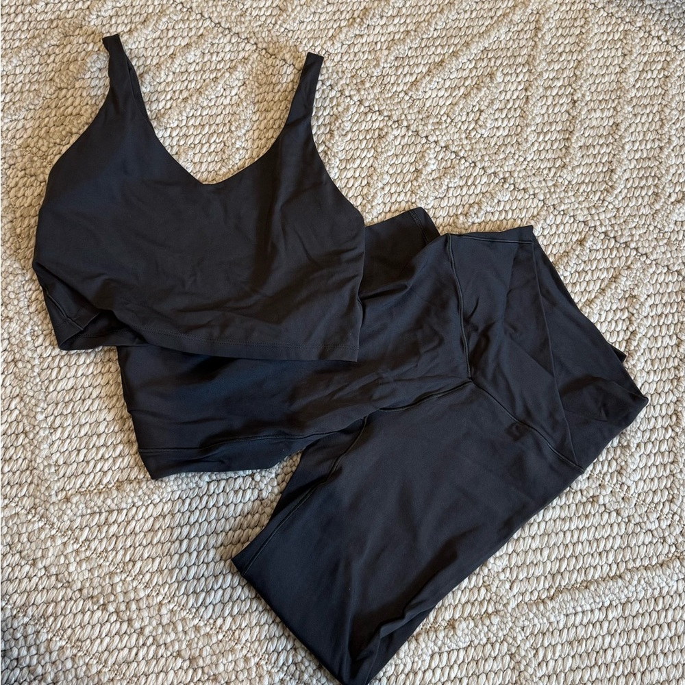 Aerie offline charcoal top and bottom